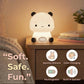 Night light used as nursery sleep lamp for baby and toddler