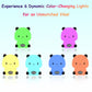 Portable night light for toddler bedside and nighttime comfort